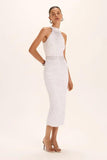 VESTIDO MIDI PATY OFF WHITE