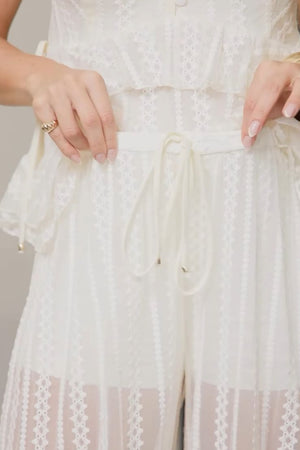 CALÇA  MARA OFF WHITE