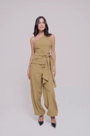 CALÇA AIME VERDE OLIVA