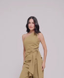 BLUSA REGATA AIMÊ VERDE OLIVA