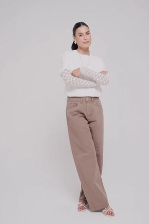 CALÇA ANGELINA CASTANHO