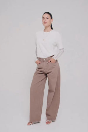 CALÇA ANGELINA CASTANHO