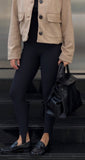 CALÇA LEGGING PEZINHO MARROM