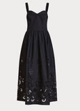 VESTIDO MIDI ANDREZA PRETO