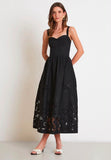 VESTIDO MIDI ANDREZA PRETO