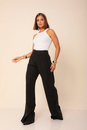 CALÇA RETA LUIZA PRETA