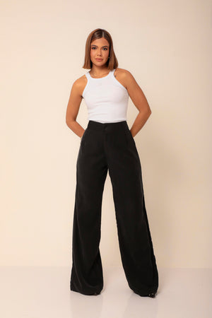 CALÇA RETA LUIZA PRETA